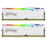 KingSton DDR5 Fury Beast RGB White-6000 MHz-Dual Channel RAM 32GB